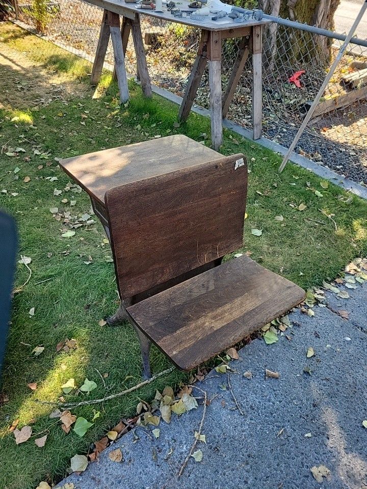 Reduced, Vintage School Desk