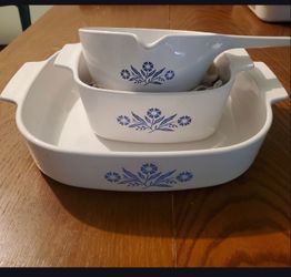 Set of 3 corning ware