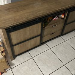 Tv Entertainment dark walnut  16wide,58 Length 