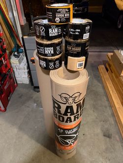 2- Ram Board Rolls and 7- Rolls Ram Board Tape