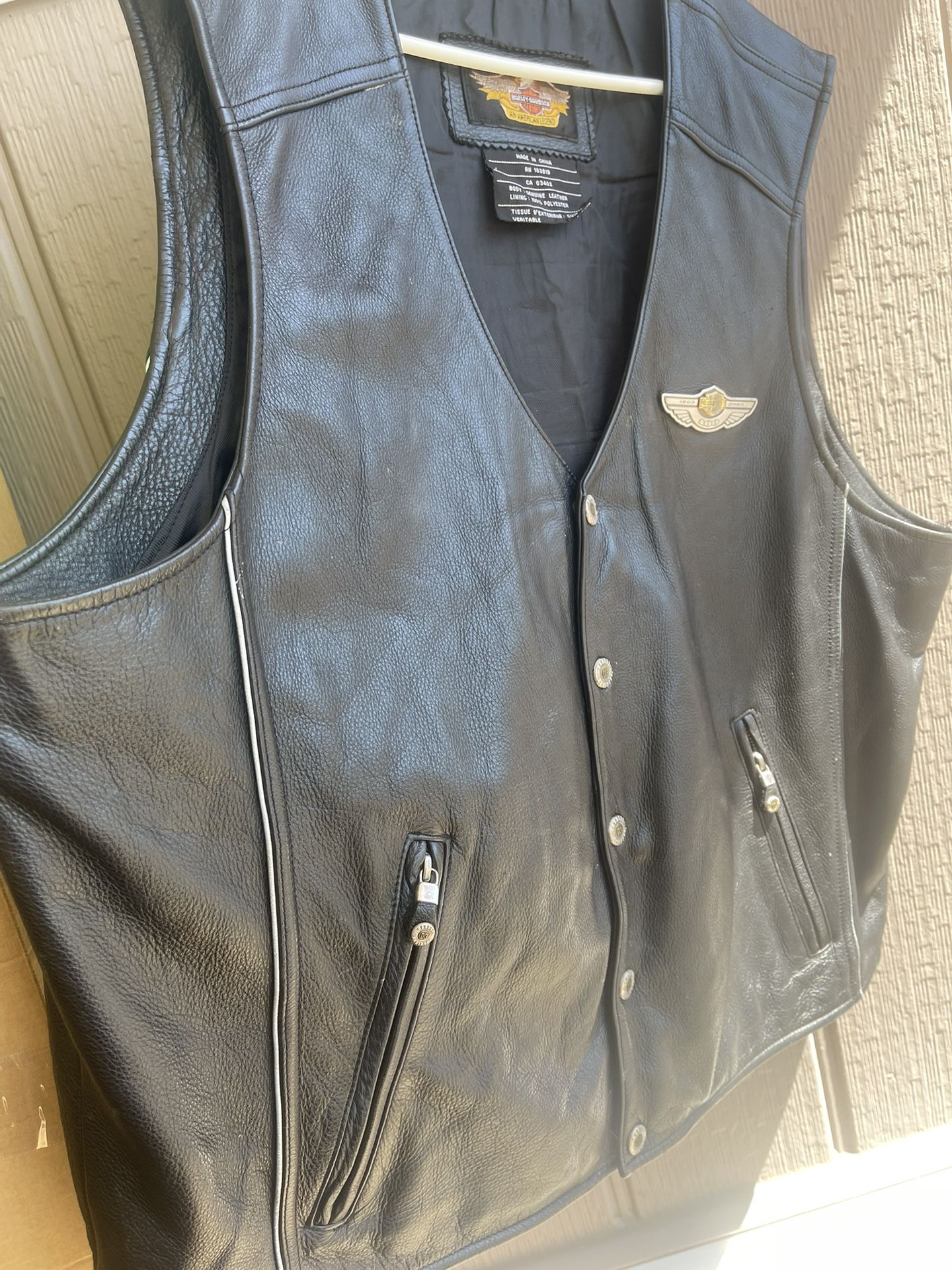 XXL Harley Davidson Vest