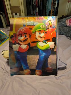 Super Mario Bros Movie Poster Print