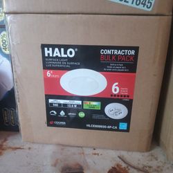 Halo Flush Mount Recessed Lights Contractor Pack Of 6
