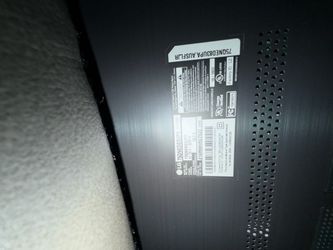 75” LG TV (Needs repair)