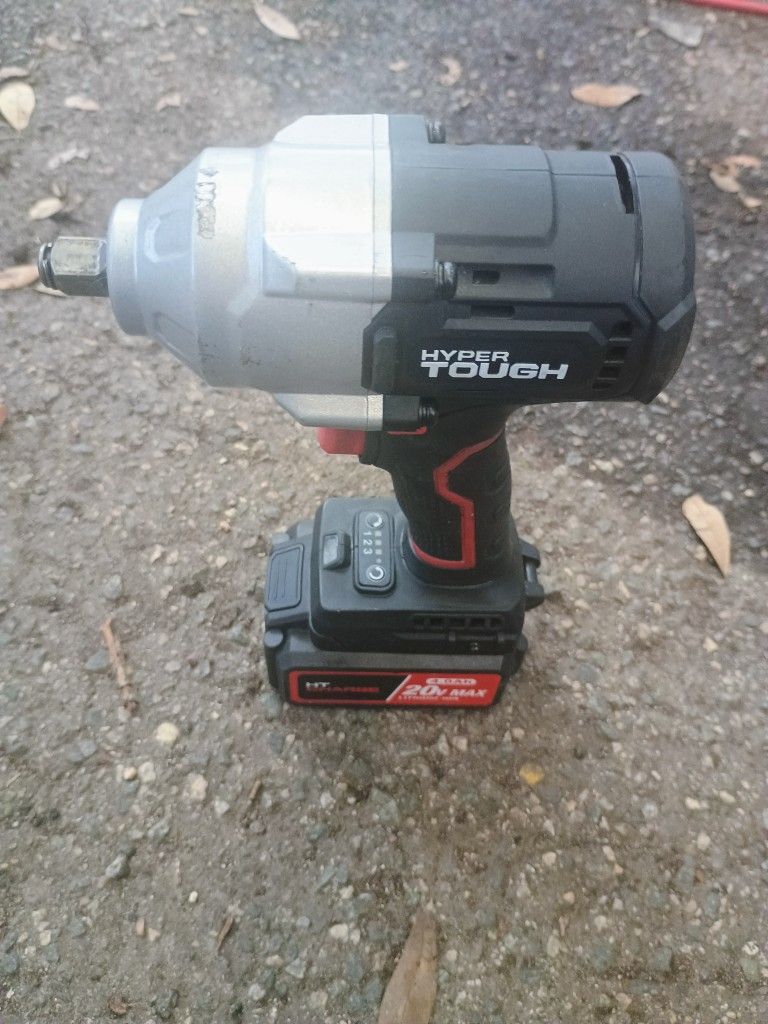 Cordless Impact Driver 1/2 In Square Drive 20v Fat Max Battery And Fast Charger