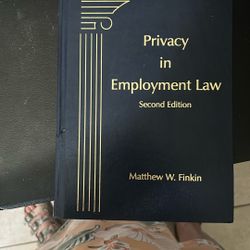 Privacy In Employment Law 