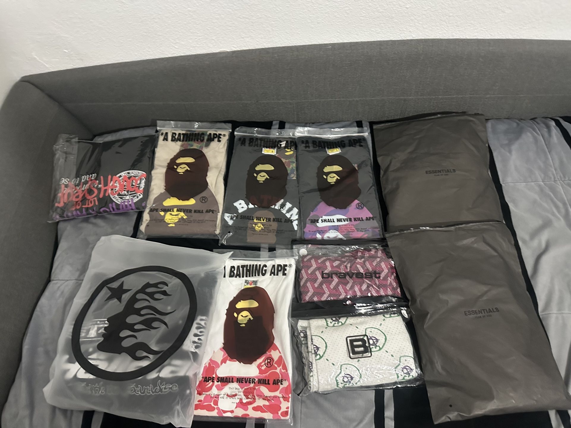 bape,essentials,cough syrup 