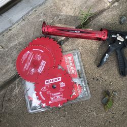 3blade 6-1/2 And Caulking Gun 