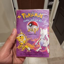 *FACTORY SEALED* 1999 Pokemon ZAP Theme Deck WOTC Vintage