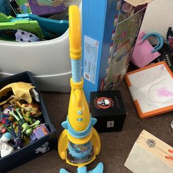 Learning Toys (Baby Shark Vacuum And Vtech Baby Laptop) 