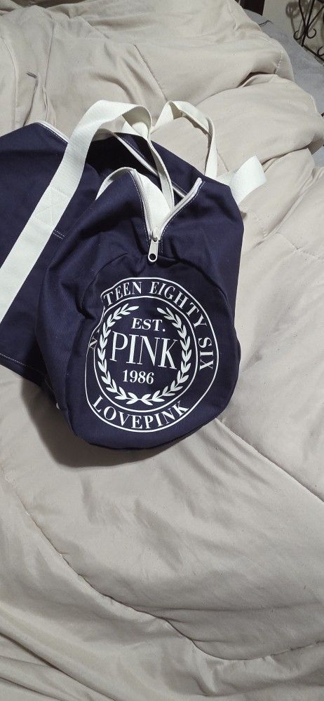 Pink Duffle Bag