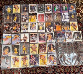 LOS ANGELES LAKERS LOT OF 48 cards.