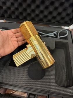 Warm Audio WA-8000 Large-diaphragm Tube Condenser Microphone - Limited-edition Gold