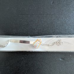 Silver .925 Virgin Mary Bracelet For Girls 