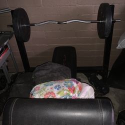 Weight Lifting Set Workout Machine Home Gym Exercise