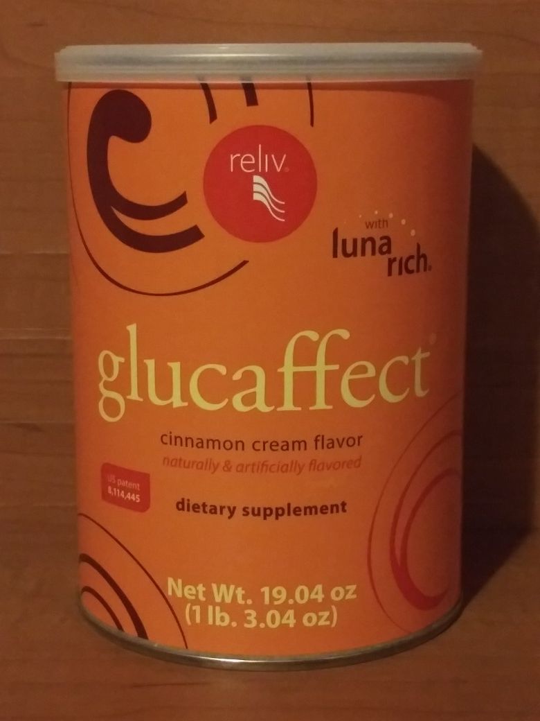 reliv GlucAffect with LunaRich:Blood Sugar Management