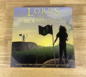Lords Of Cannabis Board Game Strategy Kheper Games 2008 - NEW SEALED!
