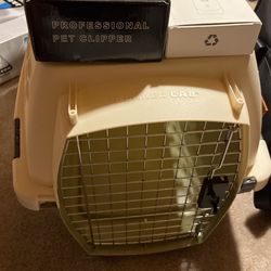 Pet Clippers 2 Pet Carriers