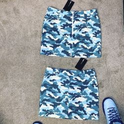 Camouflage Mini Skirt 