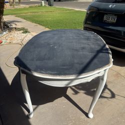Rustic Chalk Dinning Table