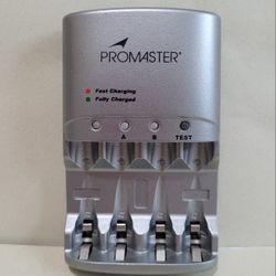 Promaster 4851 Xtra Power 2hr. World Charger Kit for AA  & AAA NiMH Batteries.