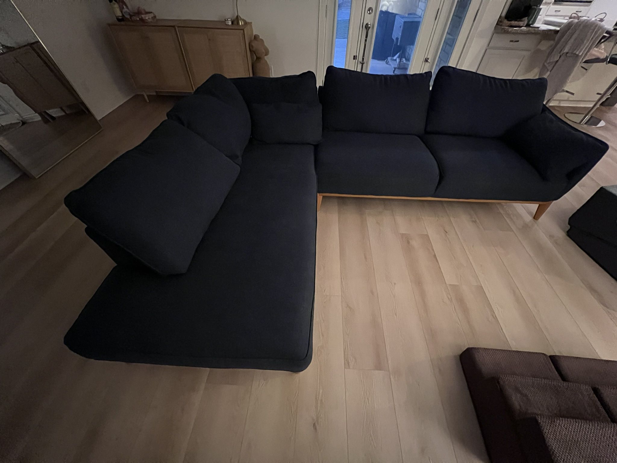 Couch, Chair, And Ottoman For Sale