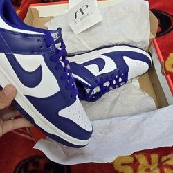 Nike Dunk Low Retro White/Concord-University Red