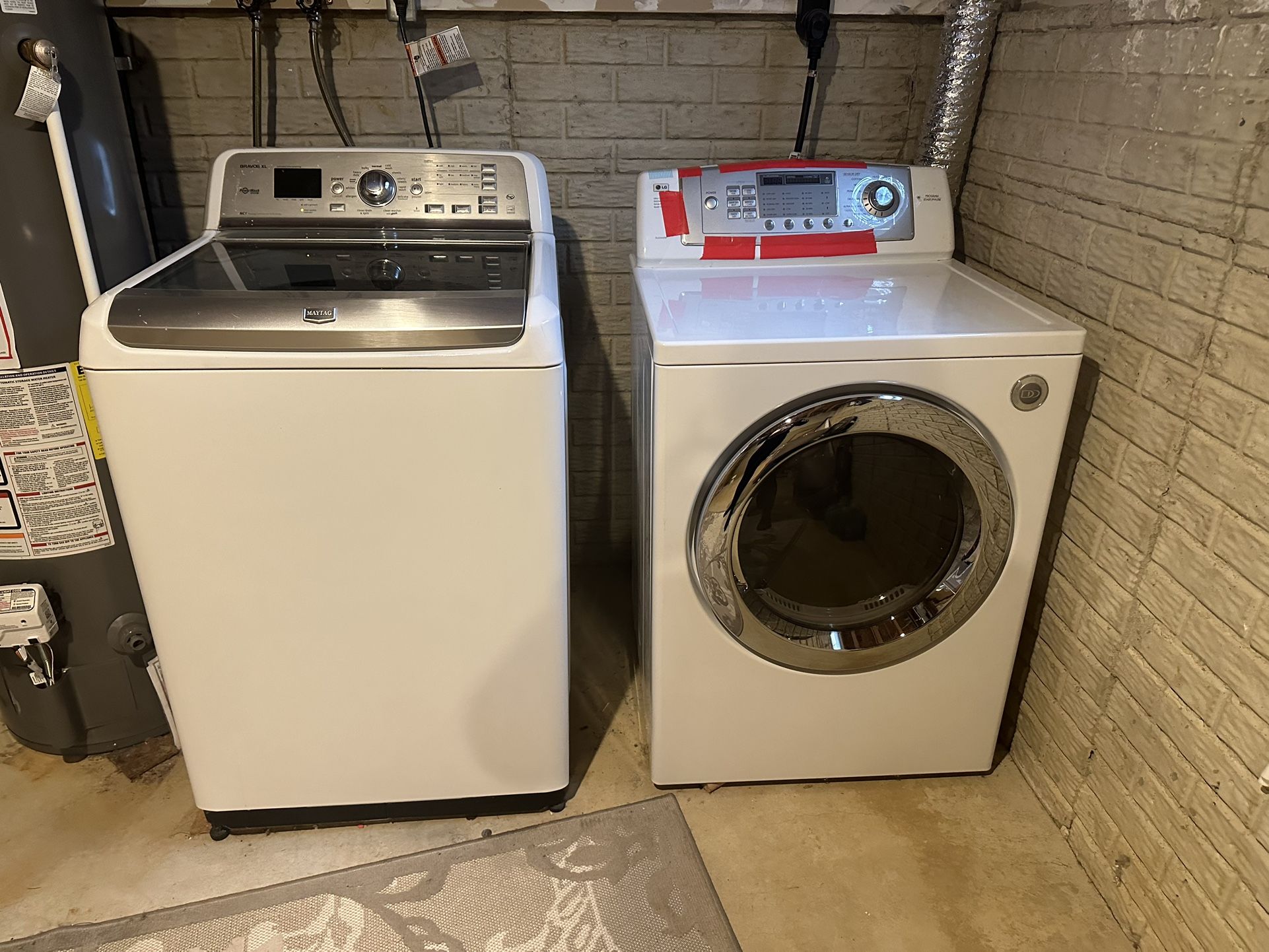 WASHER & DRYER  -LG BRAND 