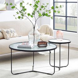 Glass Top Coffee Table