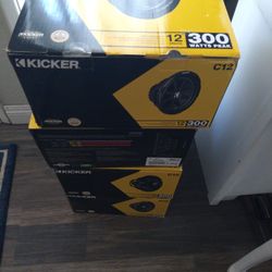 Kicker Comp 12inch Subwoofers