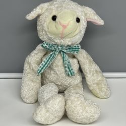 PBC Tagalongs Lamb Sheep Plush Stuffed Animal Shelf Sitter