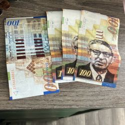 Selling My Israel 🇮🇱 Money  Have $400 Israeli new shekels 