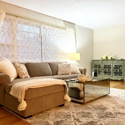 Raymour & Flanigan Sectional Sofa 
