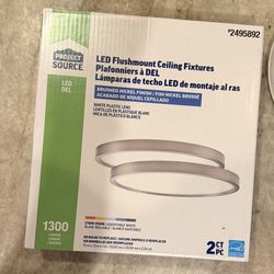 Sleek Dual-Pack Flushmount LEDs