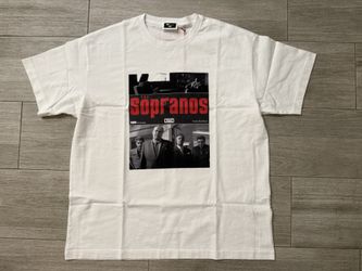 Men's KITH for The Sopranos Family Redefined khm034647-101 Vintage Tee White Size Large New with Tags
