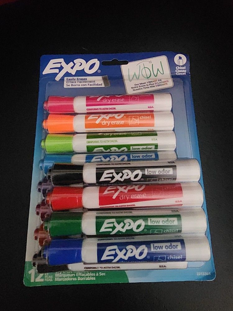 Expo Dry Erase Markers 12pk