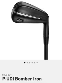 Brand New TaylorMade P·UDI Bomber 1-Iron Stiff RH Shaft