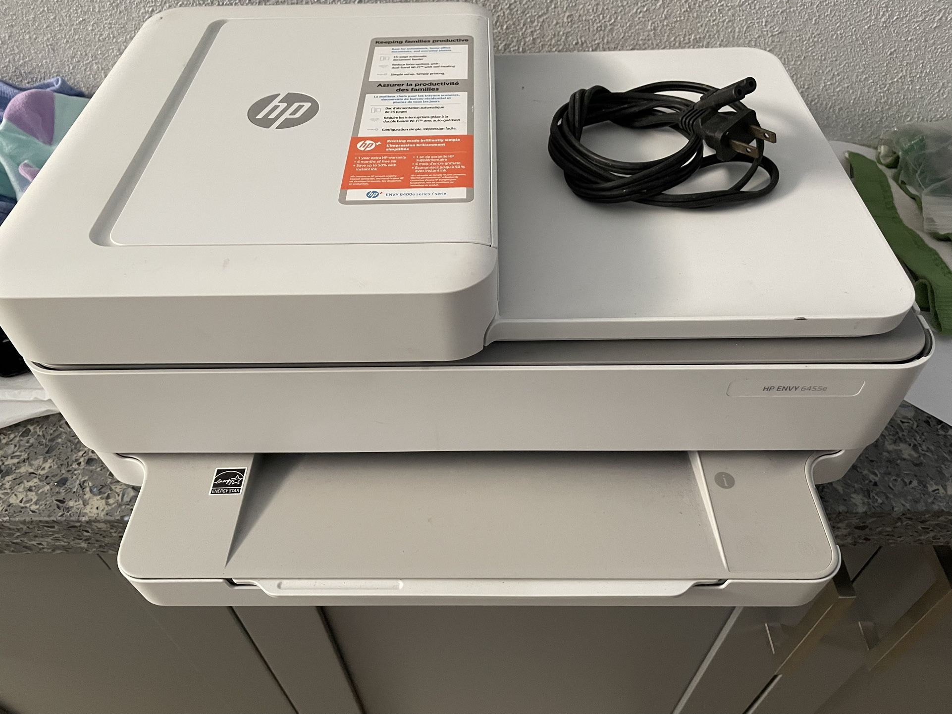 HP envy 5543e wireless all in one printer *needs new ink