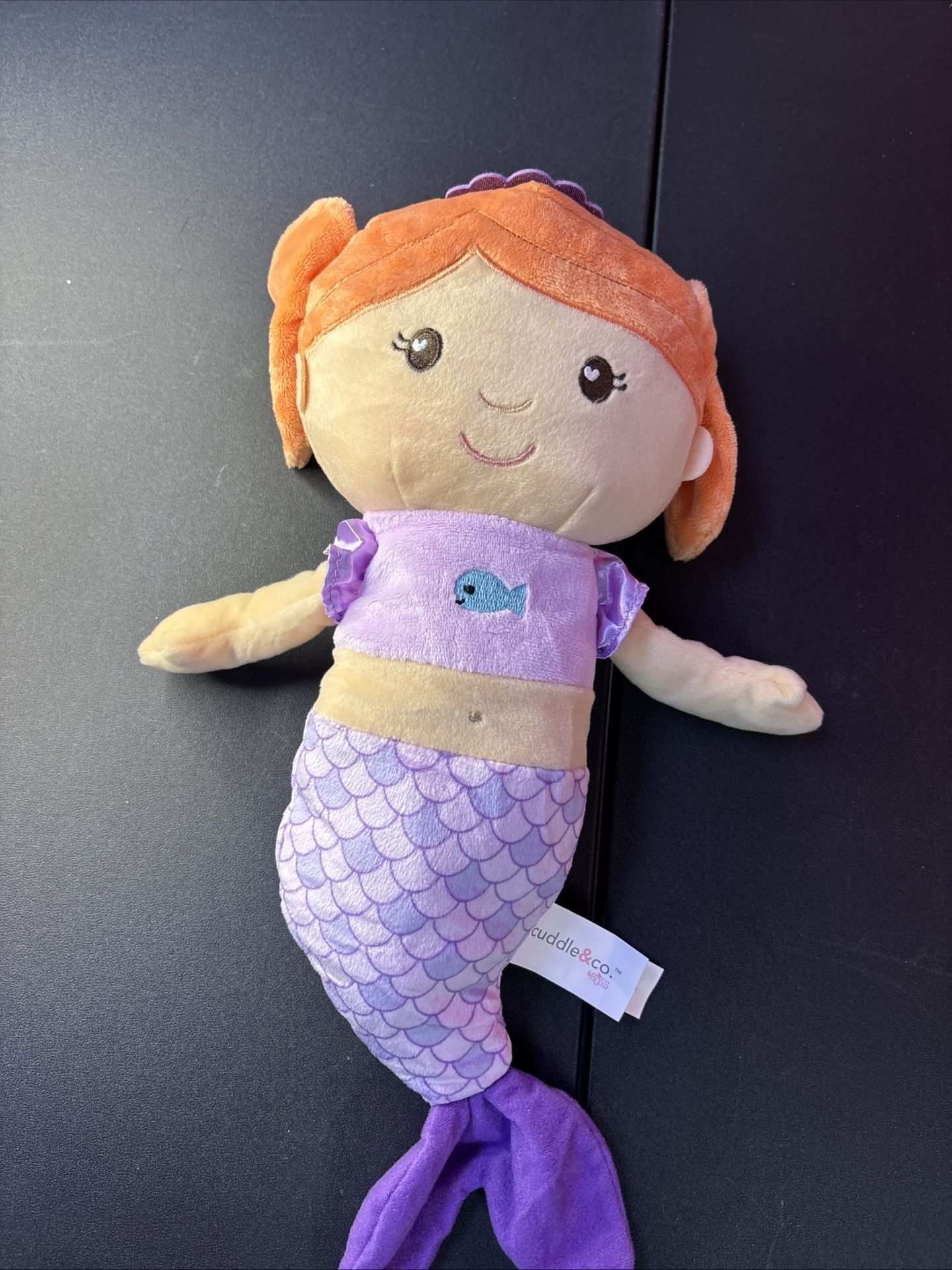 Cuddle And Co. Mermaid in Purple Plush 16"