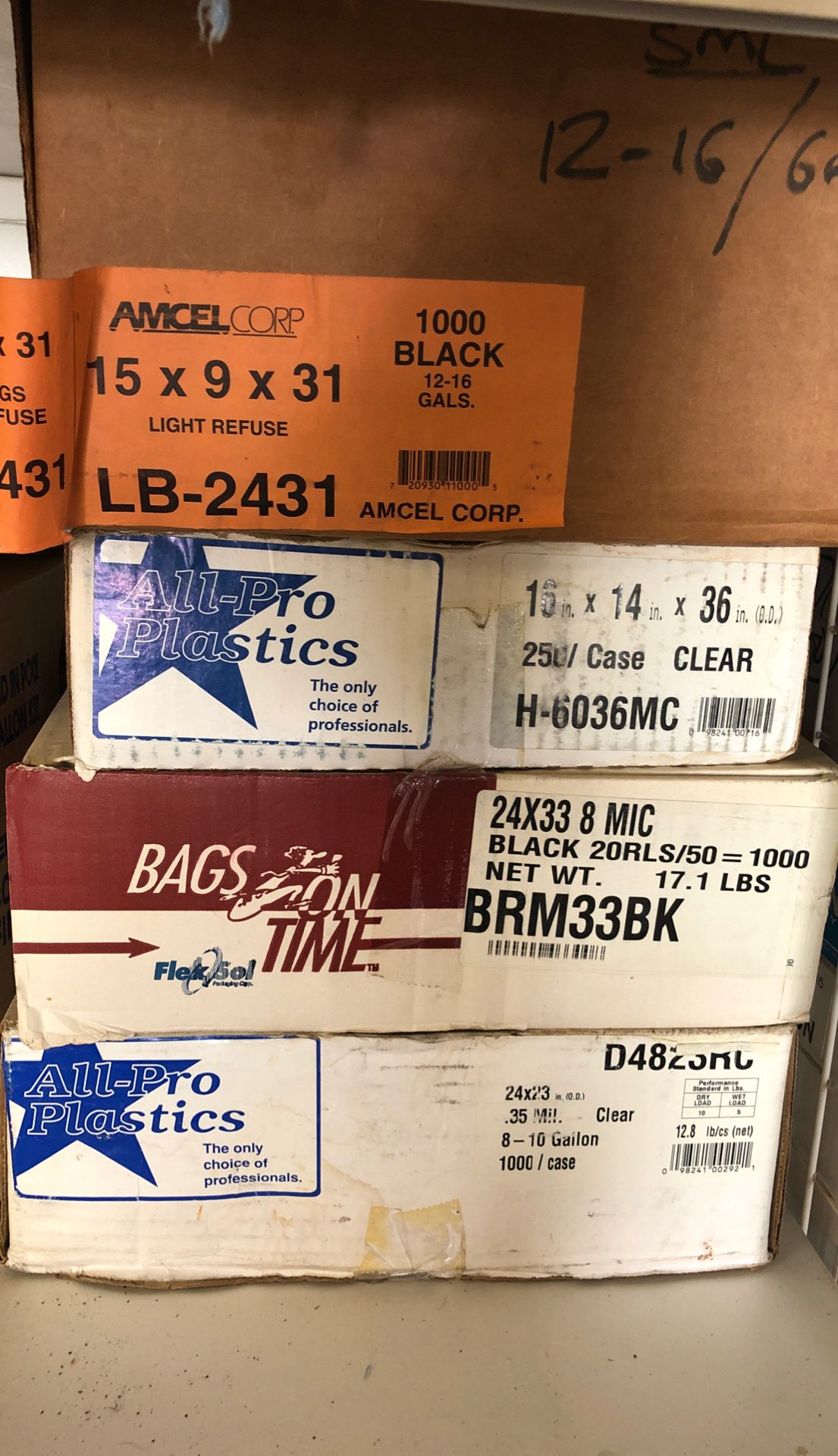 Trash bags