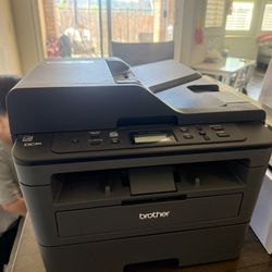 Brother Printer And 4 Brand New Cartridges 