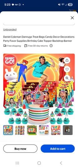 Danny Go Birthday Set
