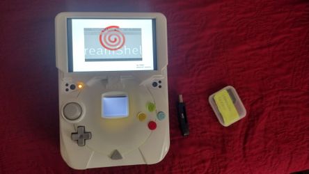 portable Dreamcast missing SD card for the games