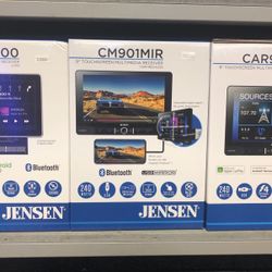 Jensen 9 Inch Single Din Bluetooth Stereo On Sale Today! 