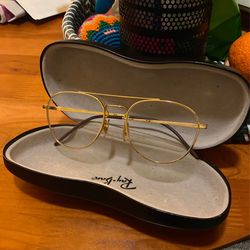 Rayban gold frames