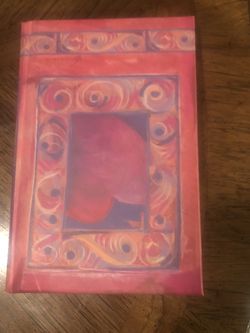 Journal Pink With A Heart On Cover