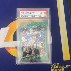 PSA 10 Micheal Thomas Saints ! Green Mosaic ! Nfl Trading Card 