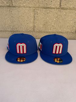 2 Mexico new era fitted hat cap size 7 1/4