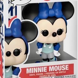Funko POP! Disney Mickey & Friends Minnie Mouse Workout Figure #1557 + Protector