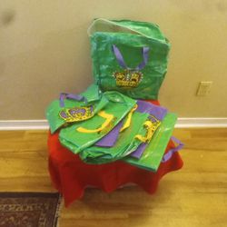 Mardi Gras Bead Bags